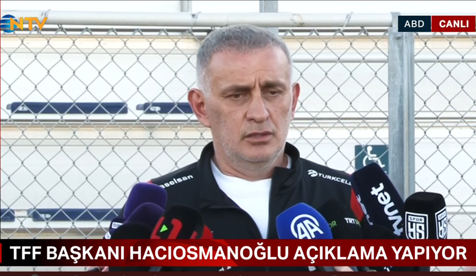 TFF Başkanı özür diledi