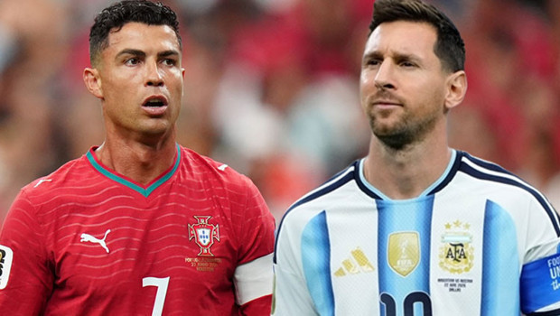 Ronaldo'dan Messi'ye