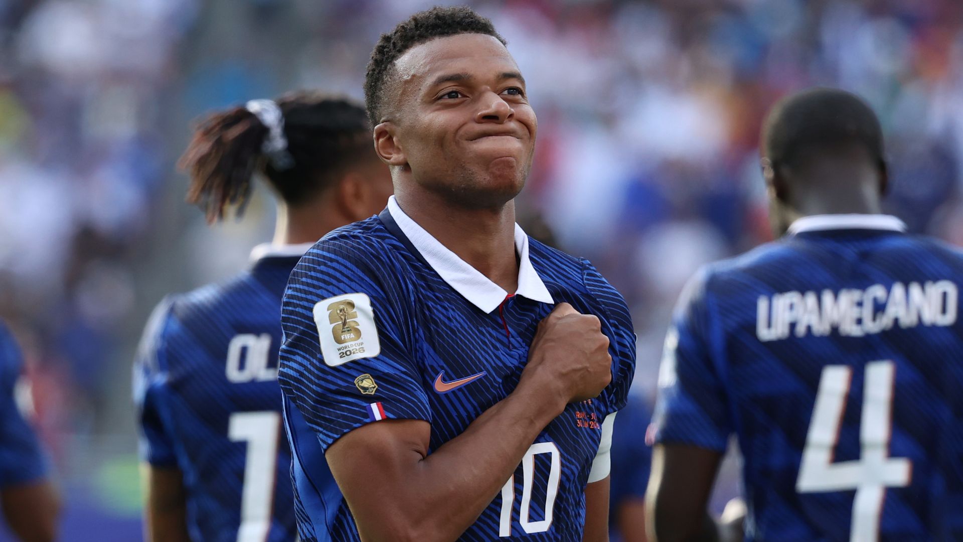 Kylian Mbappe'nin